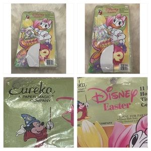 Vtg Dead-stock Daisy Duck Disney Easter Honeycomb Decoration Sealed by Eureka